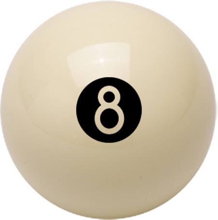 Aramith White 8-Ball | Golden Break Billiards